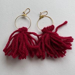 Yarn Earrings